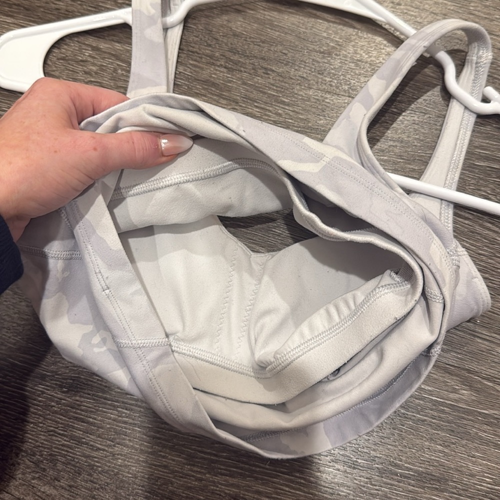 Lululemon Align Tank, white camo, size 2 - Picture 7 of 8